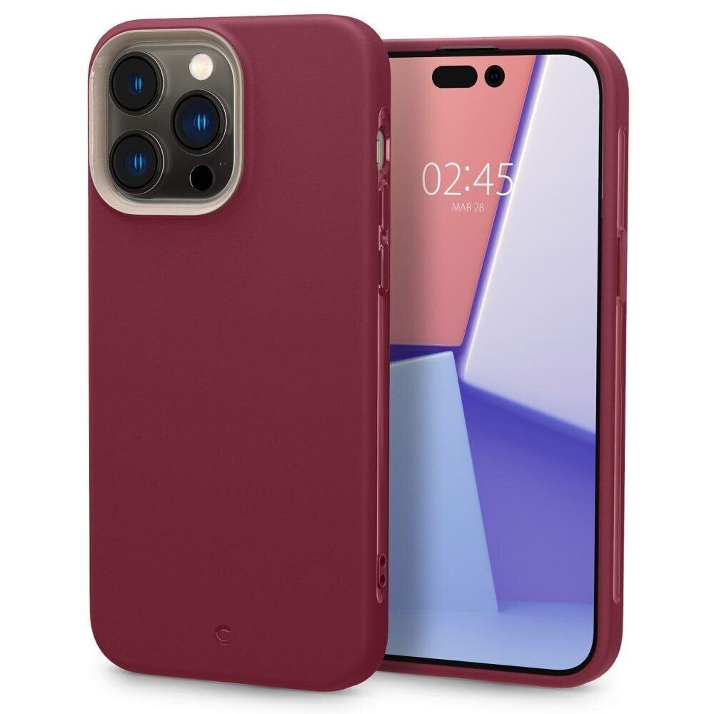 Spigen Cyrill Ultra iPhone 14 Pro SANGRIA цена и информация | Telefonide kaitsekaaned ja -ümbrised | hansapost.ee