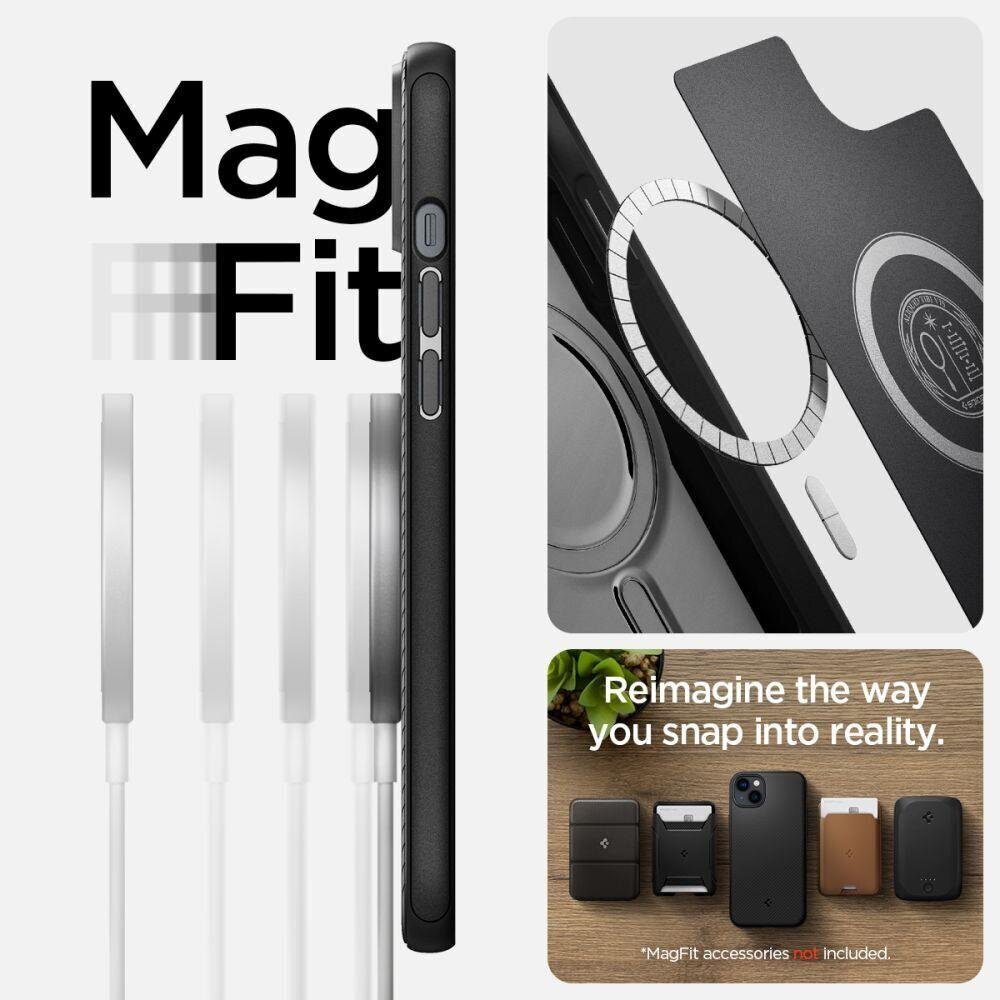 Spigen Armor iPhone 14 Plus Black цена и информация | Telefonide kaitsekaaned ja -ümbrised | hansapost.ee