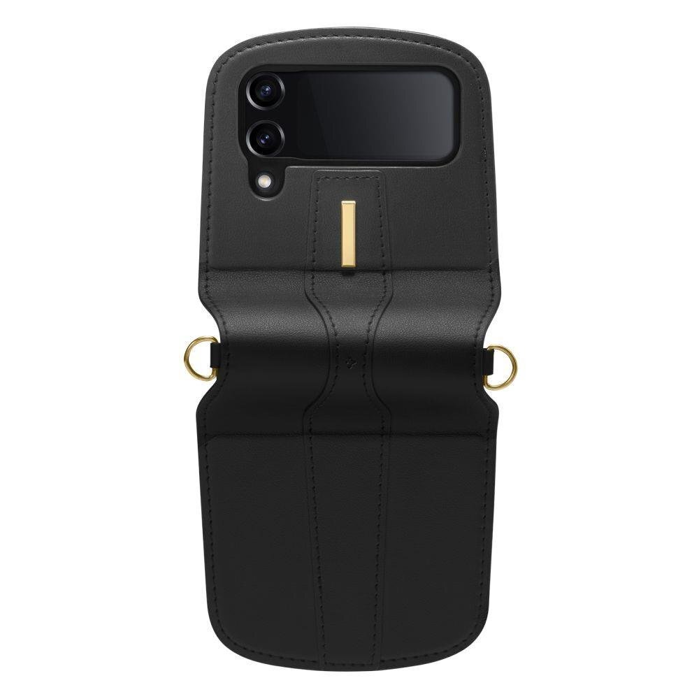 Spigen Galaxy Flip 4 Black hind ja info | Telefonide kaitsekaaned ja -ümbrised | hansapost.ee