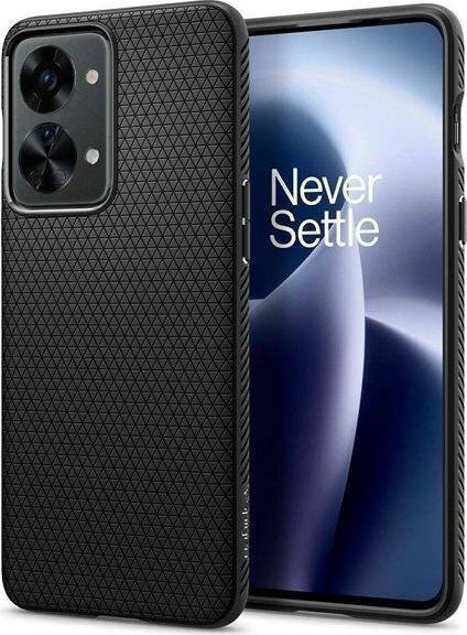 Spigen Liquid Air OnePlus Nord 2T 5G /Black ACS05246 цена и информация | Telefonide kaitsekaaned ja -ümbrised | hansapost.ee