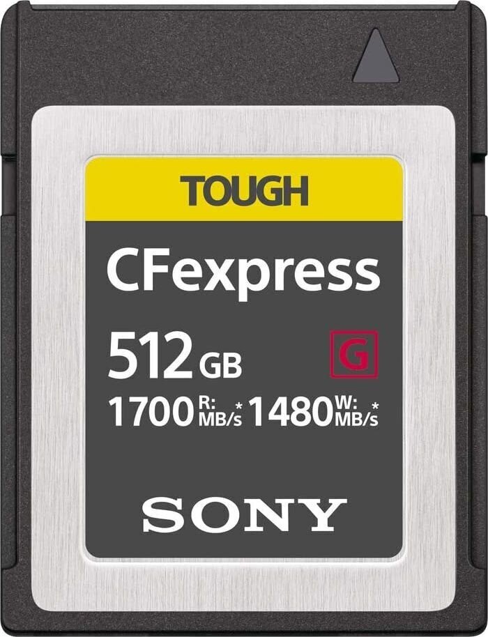 Sony Tough CEB-G CFexpress 512 GB (CEBG512) hind ja info | Fotoaparaatide mälukaardid | hansapost.ee