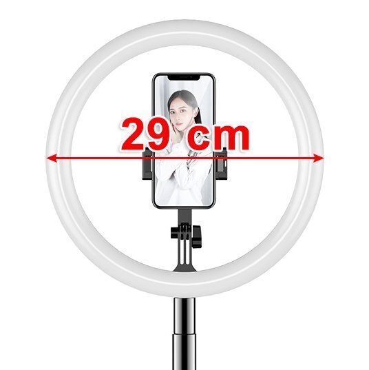 LED selfie ring 52 - 170 cm hind ja info | Fotovalgustid, ringvalgustid ja fotostuudiod | hansapost.ee