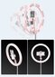 LED selfie ring 52 - 170 cm цена и информация | Fotovalgustid, ringvalgustid ja fotostuudiod | hansapost.ee