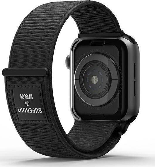 SuperDry kellale Apple Watch 38/40mm, must hind ja info | Nutikellade aksessuaarid ja tarvikud | hansapost.ee