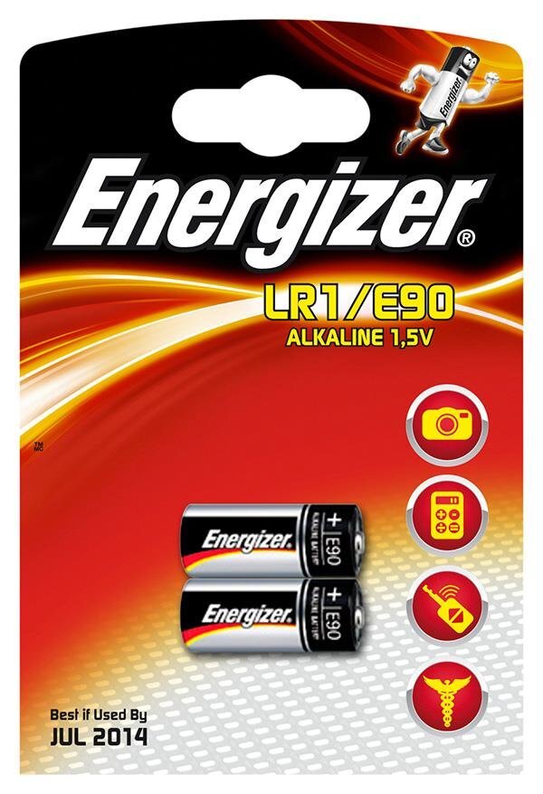 Energizer E90 patareid, 2 tk. hind ja info | Patareid | hansapost.ee