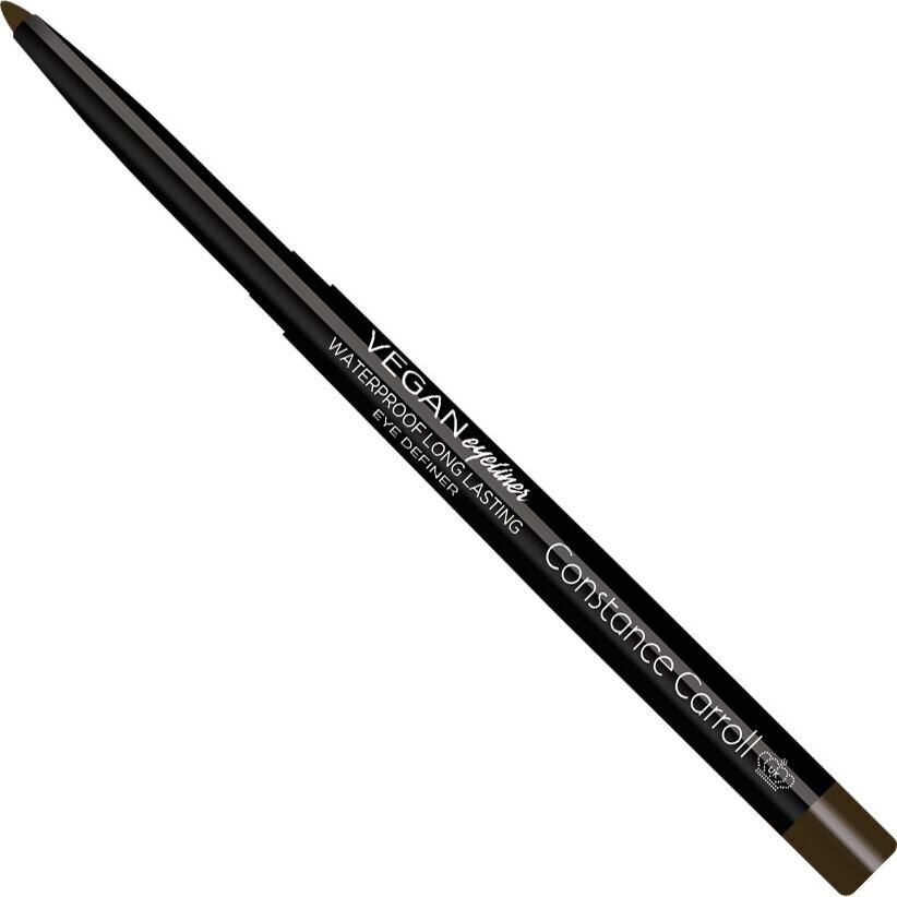 Veekindel silmapliiats koos teritajaga Constance Carroll Constance Carroll Vegan Eyeliner 02 Brown, 1 tk hind ja info | Lauvärvid, ripsmetušid ja silmapliiatsid | hansapost.ee