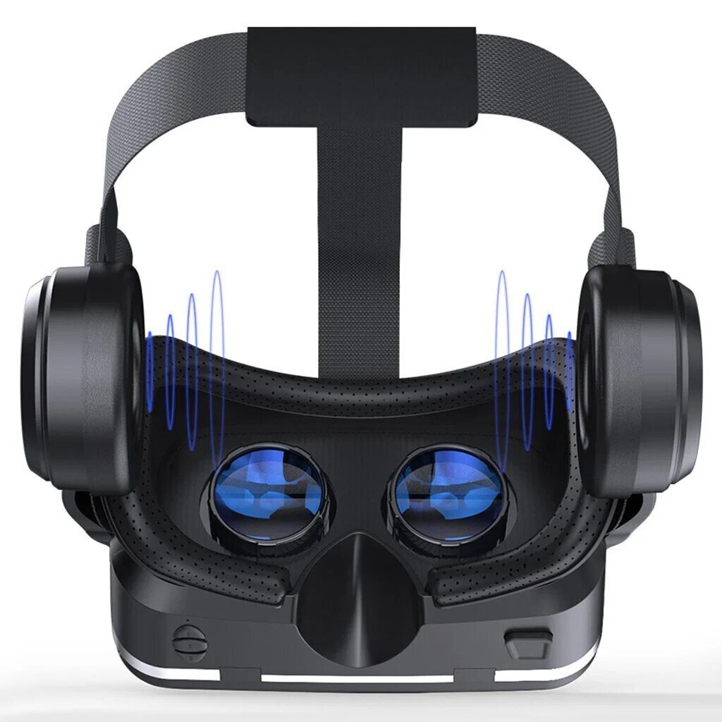 Virtuaalreaalsuse prillid Shinecon VR 10 3D (BT) + kõrvaklapid + kaugjuhtimispult цена и информация | Virtuaalreaalsuse ehk VR-prillid | hansapost.ee