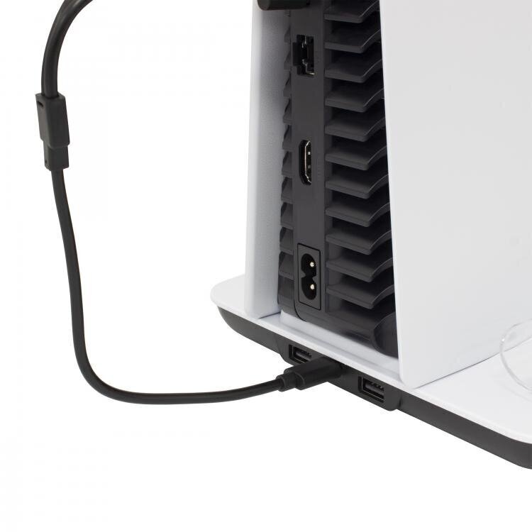 Playstation5 Mängukonsooli jahutusalus + 2 laadimisdokki White Shark PS5-05102 Guard цена и информация | Mängukonsoolide lisatarvikud | hansapost.ee