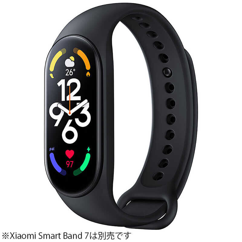 Xiaomi Smart Band 7 Strap, juodas цена и информация | Nutikellade aksessuaarid ja tarvikud | hansapost.ee