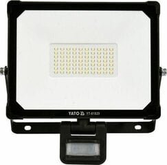 Светильник SMD LED с датчиком движения 50Вт 5000лм Yato (YT-81829) цена и информация | Фонарики, прожекторы | hansapost.ee