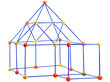 Loominguline mäng-konstruktor 3D Arhitektuur, 81 o. цена и информация | Klotsid ja konstruktorid | hansapost.ee