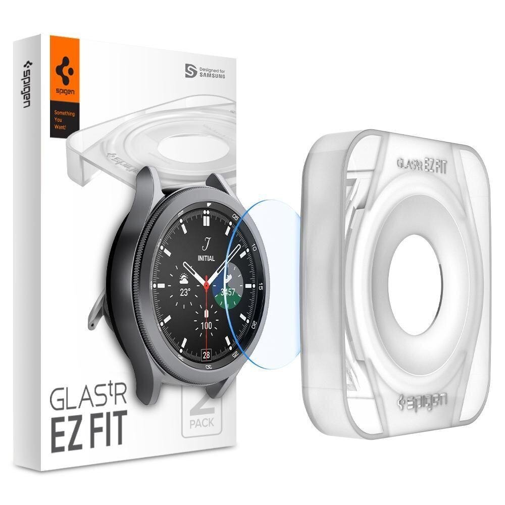 Kaitseklaas Spigen Samsung Galaxy Watch 4 Classic 42mm jaoks цена и информация | Nutikellade aksessuaarid ja tarvikud | hansapost.ee