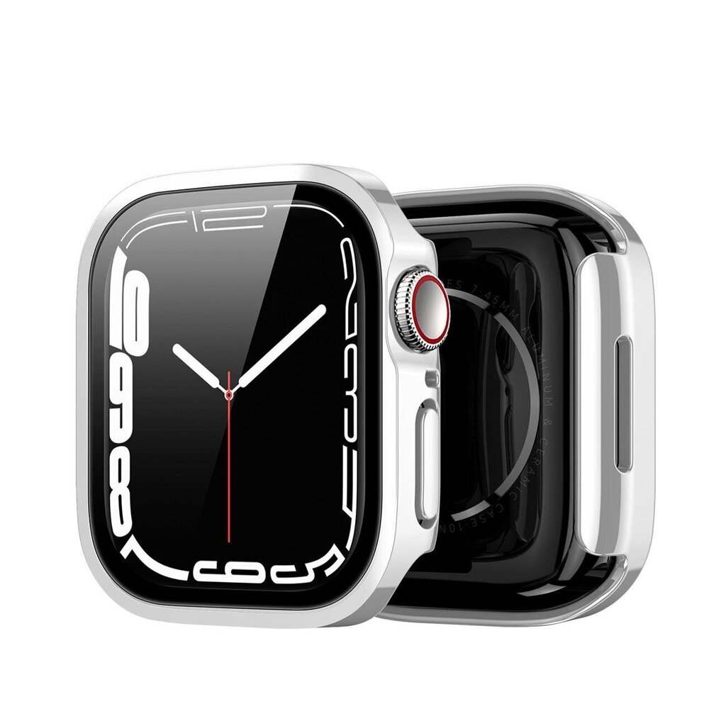 Dux Ducis Hamo Case kellale Apple Watch 6 44mm / Watch 5 44mm / Watch 4 44mm / Watch SE 44mm, hõbedane hind ja info | Nutikellade aksessuaarid ja tarvikud | hansapost.ee