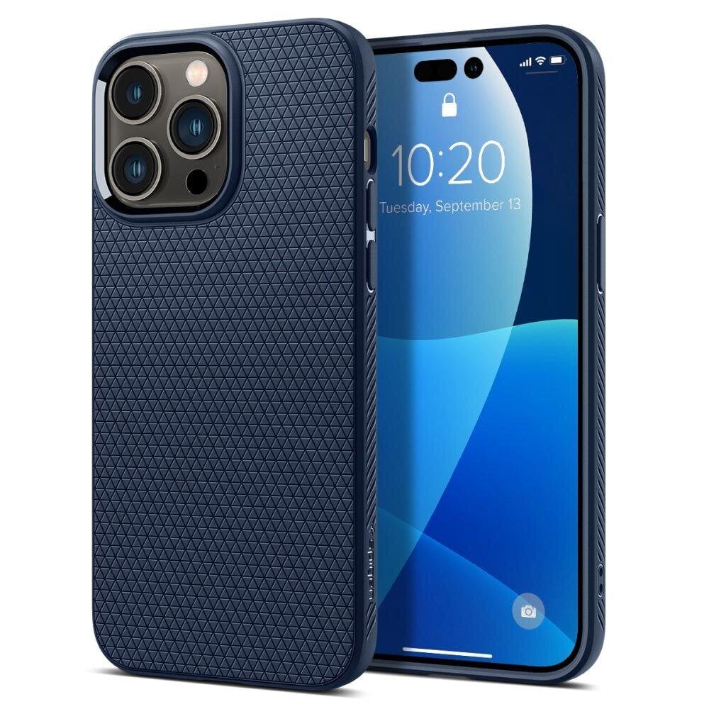 Spigen Liquid AIR iPhone 14 Pro Max Blue hind ja info | Telefonide kaitsekaaned ja -ümbrised | hansapost.ee