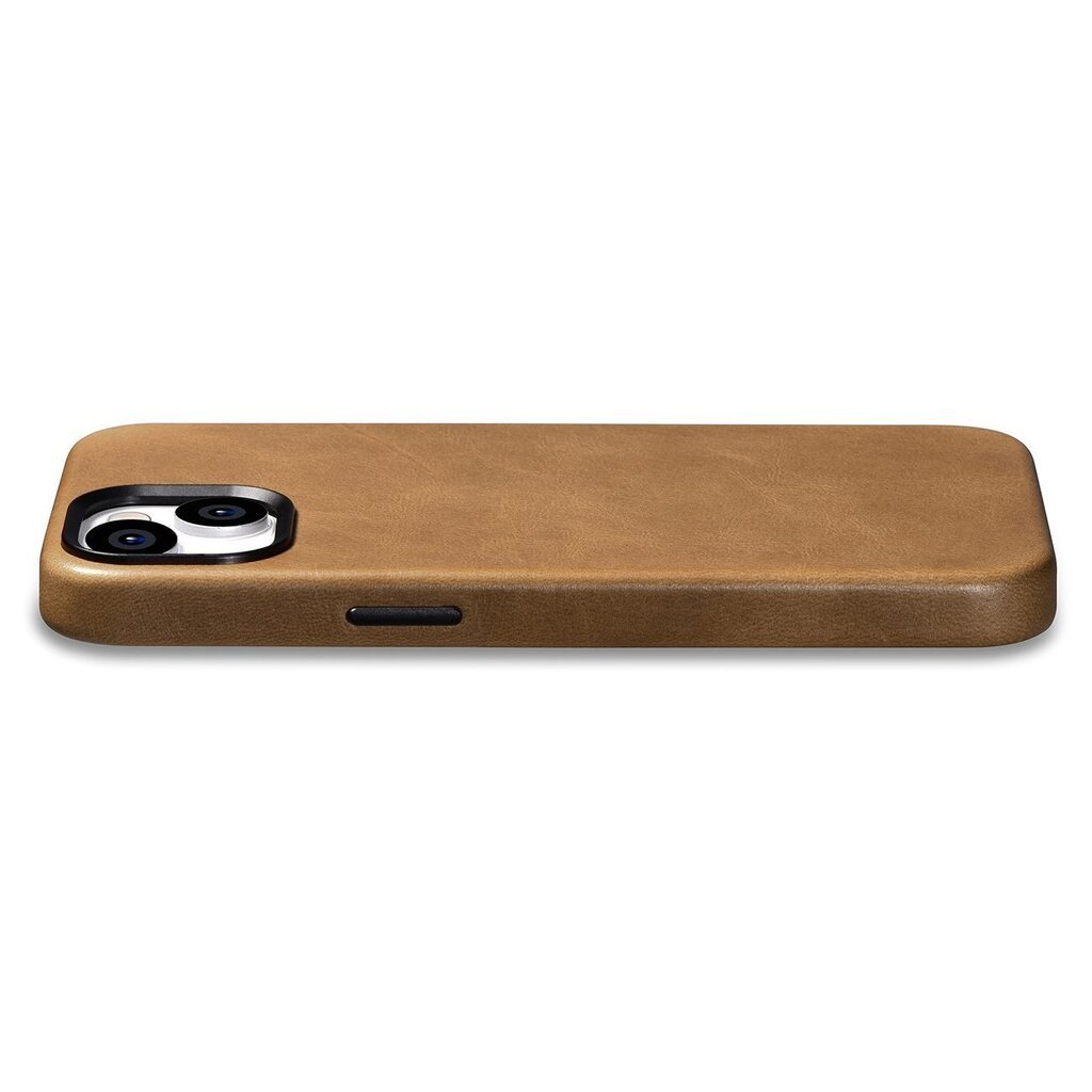 iCarer Leather iPhone 14 Plus Magnetic Leather with MagSafe Brown (WMI14220703-TN) hind ja info | Telefonide kaitsekaaned ja -ümbrised | hansapost.ee