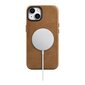 iCarer Leather iPhone 14 Plus Magnetic Leather with MagSafe Brown (WMI14220703-TN) hind ja info | Telefonide kaitsekaaned ja -ümbrised | hansapost.ee