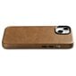 iCarer Leather iPhone 14 Plus Magnetic Leather with MagSafe Brown (WMI14220703-TN) hind ja info | Telefonide kaitsekaaned ja -ümbrised | hansapost.ee