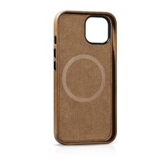iCarer Leather iPhone 14 Plus Magnetic Leather with MagSafe Brown (WMI14220703-TN) hind ja info | Telefonide kaitsekaaned ja -ümbrised | hansapost.ee