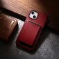 iCarer Leather iPhone 14 red (WMI14220705-RD) (MagSafe Compatible) hind ja info | Telefonide kaitsekaaned ja -ümbrised | hansapost.ee