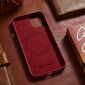 iCarer Leather iPhone 14 red (WMI14220705-RD) (MagSafe Compatible) hind ja info | Telefonide kaitsekaaned ja -ümbrised | hansapost.ee