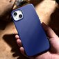 iCarer Litchi Leather iPhone 14 Magnetic MagSafe Dark Blue (WMI14220709-DB) hind ja info | Telefonide kaitsekaaned ja -ümbrised | hansapost.ee