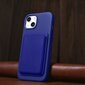 iCarer Litchi Leather iPhone 14 Magnetic MagSafe Dark Blue (WMI14220709-DB) hind ja info | Telefonide kaitsekaaned ja -ümbrised | hansapost.ee