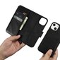 iCarer 2in1 iPhone 14 Leather Flip Anti-RFID black (WMI14220721-BK) hind ja info | Telefonide kaitsekaaned ja -ümbrised | hansapost.ee