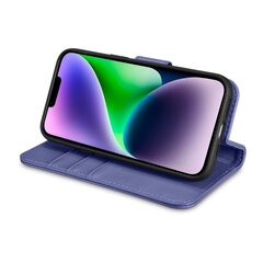 Чехол iCarer 2in1 для iPhone 14 FlipAnti-RFID, светло-фиолетовый (WMI14220725-LP) цена и информация | Чехлы для телефонов | hansapost.ee