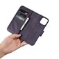 iCarer 2in1 iPhone 14 Plus Leather Flip Anti-RFID dark purple (WMI14220727-DP) hind ja info | Telefonide kaitsekaaned ja -ümbrised | hansapost.ee