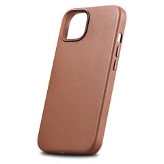 Кожаный чехол iCarer для iPhone 14 Plus, коричневый (совместим с MagSafe) цена и информация | Чехлы для телефонов | hansapost.ee