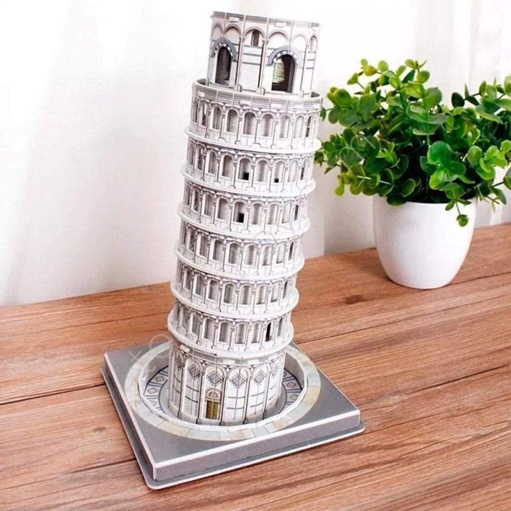 Pisa 3D puzzle kalduv torn hind ja info | Pusled lastele ja täiskasvanutele | hansapost.ee