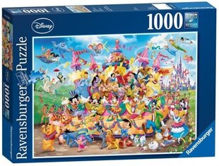 Ravensburger pusle 1000 tk - Disney karneval hind ja info | Pusled lastele ja täiskasvanutele | hansapost.ee
