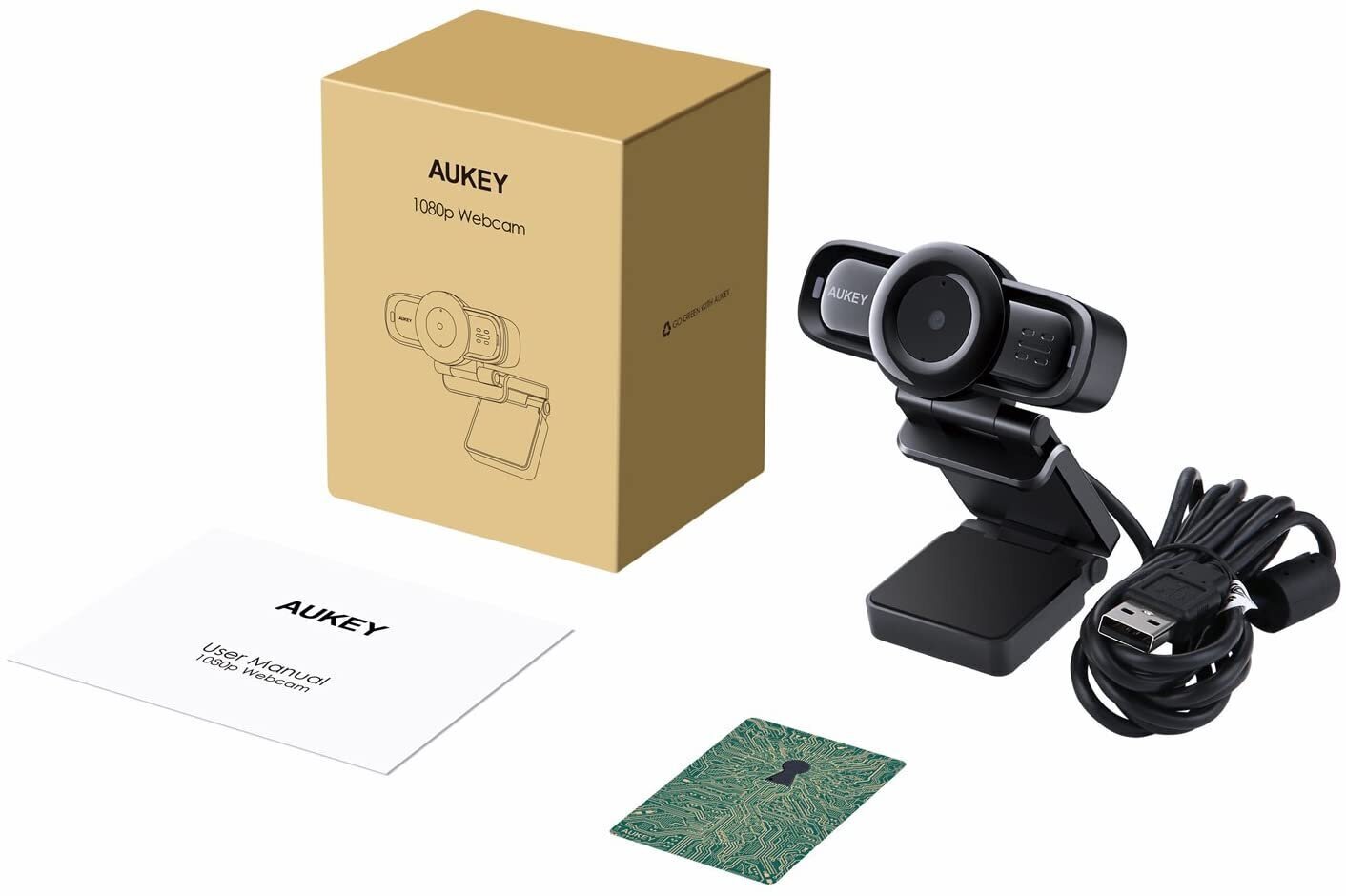 Aukey PC-LM3 цена и информация | Veebikaamera | hansapost.ee