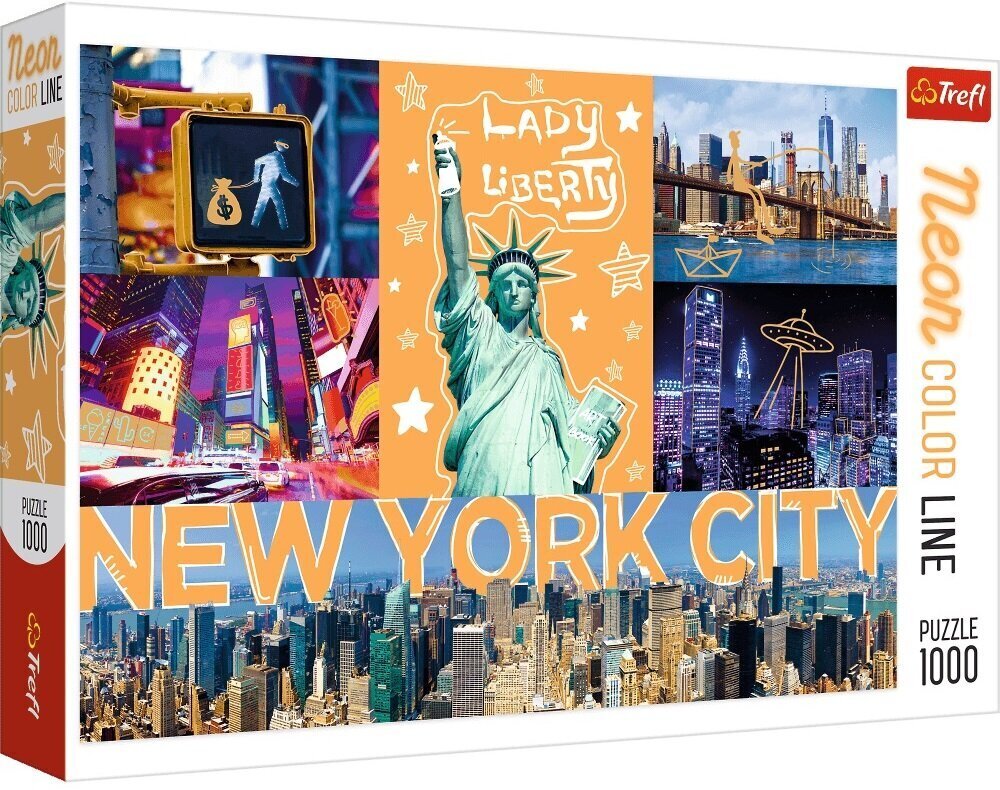 Pusle New York City, 1000 tk цена и информация | Pusled lastele ja täiskasvanutele | hansapost.ee