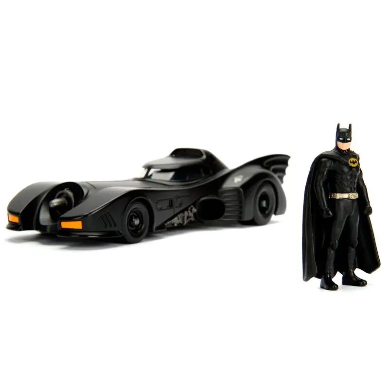 DC Comics Batman Metallist Batmovil 1989 car + figuur Komplekt hind ja info | Mänguasjad poistele | hansapost.ee