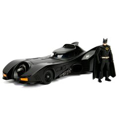 DC Comics Batman Metallist Batmovil 1989 car + figuur Komplekt hind ja info | Mänguasjad poistele | hansapost.ee