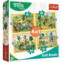 Pusle Treflikow 4in1 цена и информация | Пазлы | hansapost.ee