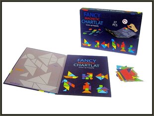 Pusle (mäng) "Geomeetrilised kujundid" koos magnetitega hind ja info | Arendavad laste mänguasjad | hansapost.ee