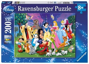 Пазл Персонажи Disney, Ravensburger, 200 дет. цена и информация | Пазлы | hansapost.ee