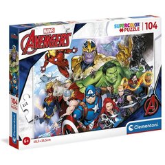 Pusle Marvel Avengers 104 tk hind ja info | Pusled lastele ja täiskasvanutele | hansapost.ee