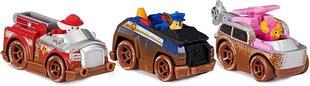 Paw Patrol True Metal Off Road Mud - Skye + Marshall + Chase hind ja info | Mänguasjad tüdrukutele | hansapost.ee