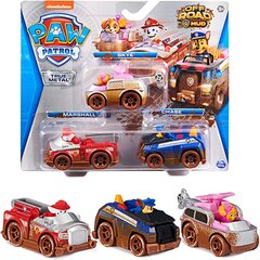 Paw Patrol True Metal Off Road Mud - Skye + Marshall + Chase hind ja info | Mänguasjad tüdrukutele | hansapost.ee