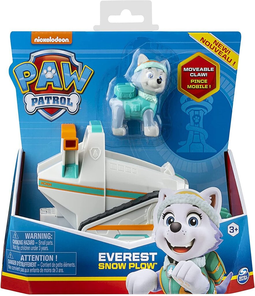 Paw Patrol Everesti lumesahk - Paw Patrol Everest Snow Plow hind ja info | Mänguasjad poistele | hansapost.ee