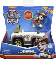 Paw Patrol Tracker Jungle Cruiser - auto Trackeri kogumisfiguuriga hind ja info | Mänguasjad poistele | hansapost.ee