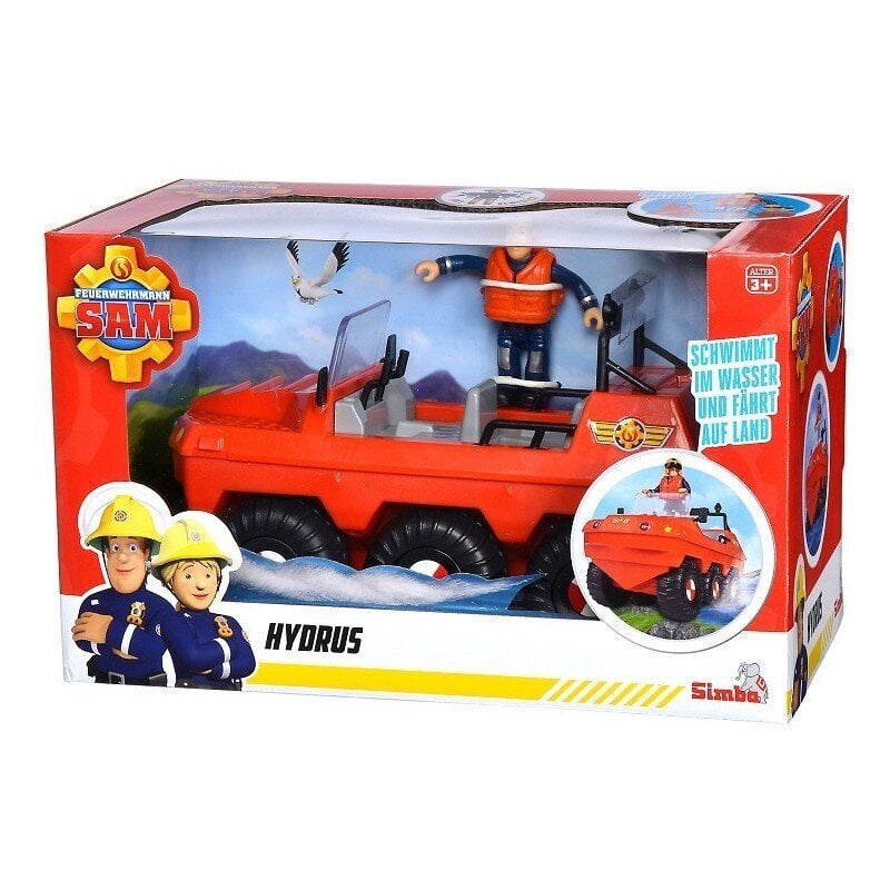 Tuletõrjuja Sam Hüdrussõiduk Sami figuuriga hind ja info | Mänguasjad poistele | hansapost.ee