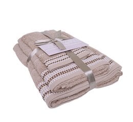 KrisMar Tekstiil набор полотенец Almond, 3 шт. цена и информация | Полотенца | hansapost.ee