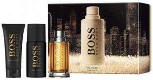 Komplekt Hugo Boss Boss The Scent meestele: EDT, 100 ml + deodorant, 150 ml + dušigeel, 100 ml price and information | Parfüümid meestele | hansapost.ee