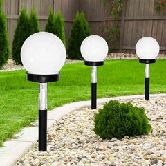 Eko-Light BLACK SOLAR GARDEN LAMP PLASTIC цена и информация | Уличное освещение | hansapost.ee