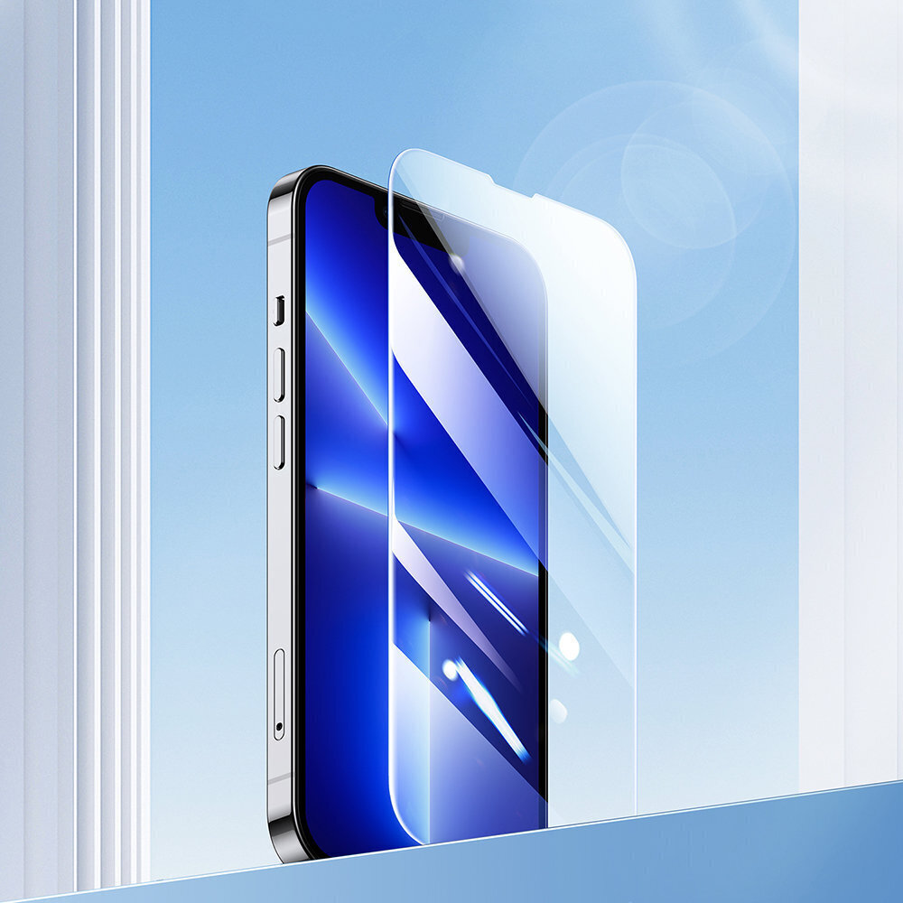 Joyroom Knight 2,5D FS TG 5x glass iPhone 14 Pro Max full screen (JR-DH08) цена и информация | Ekraani kaitseklaasid ja kaitsekiled | hansapost.ee