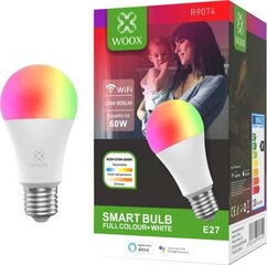 Nutipirn WOOX WiFi LED RGB+CCT 10W E27 hind ja info | Lambipirnid ja LED-pirnid | hansapost.ee